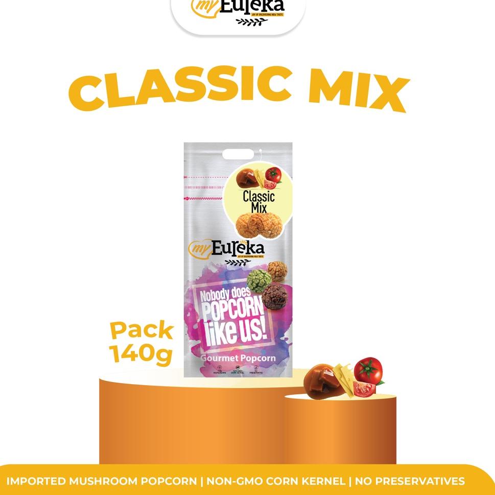 

Pasti Murah ★★★ Eureka Popcorn Premium Classic Mix 140gr ◘