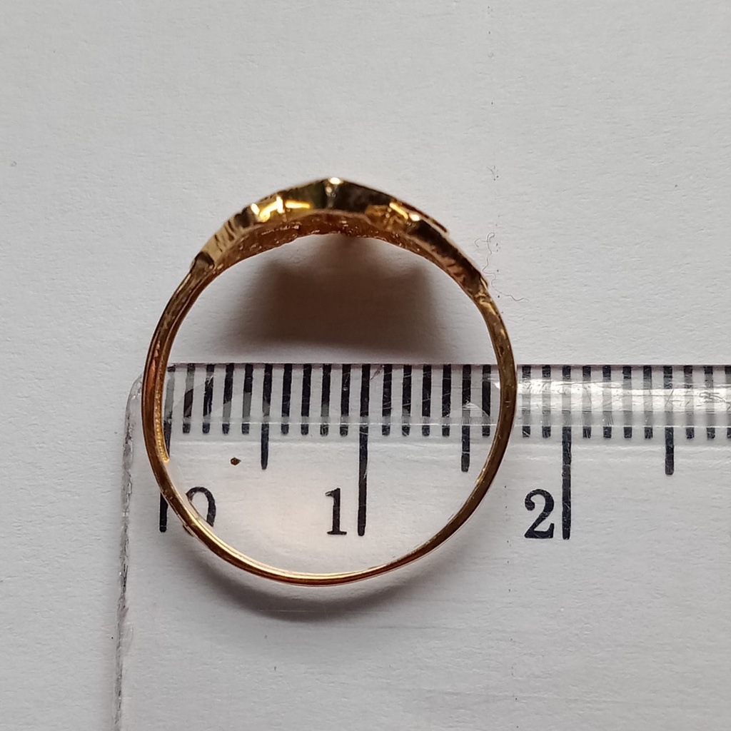 Cincin emas 17k - 1.8 gr kadar 750 - 4102