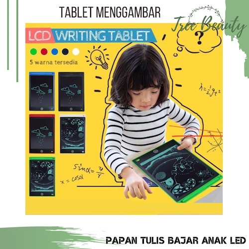 Tablet Mainan Papan Tulis Hapus Board Digital Pad Edukasi Pen Gambar