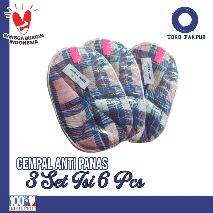 

Cempal Tahan Panas 1 Set 3 Pcs Isi 6
