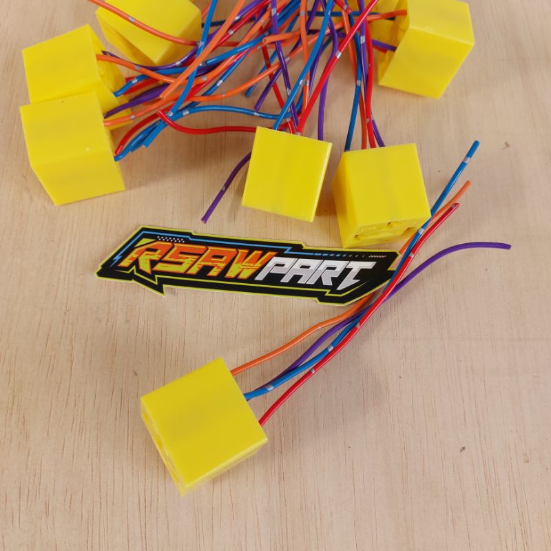 Soket relay 4 kaki soket relai klakson lampu