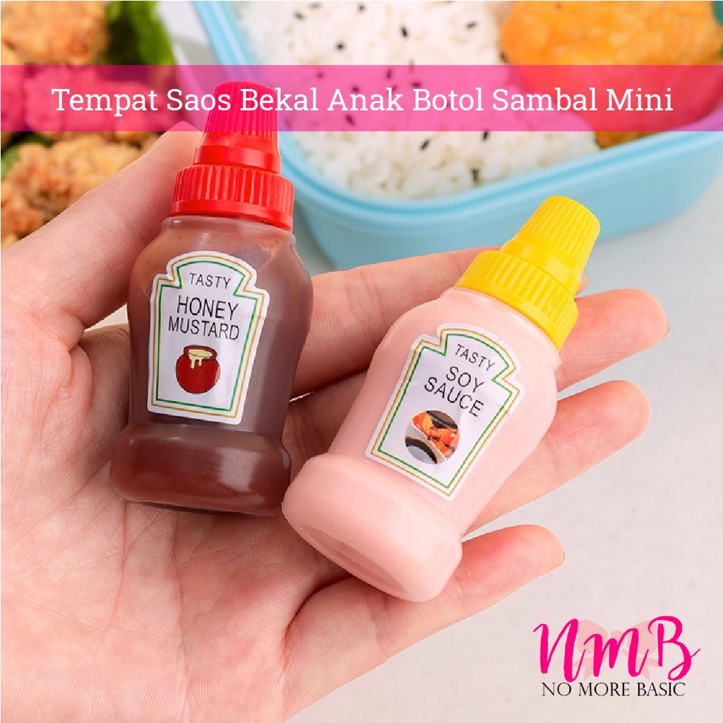 Tempat Saos Bekal Anak Botol Sambal Mini