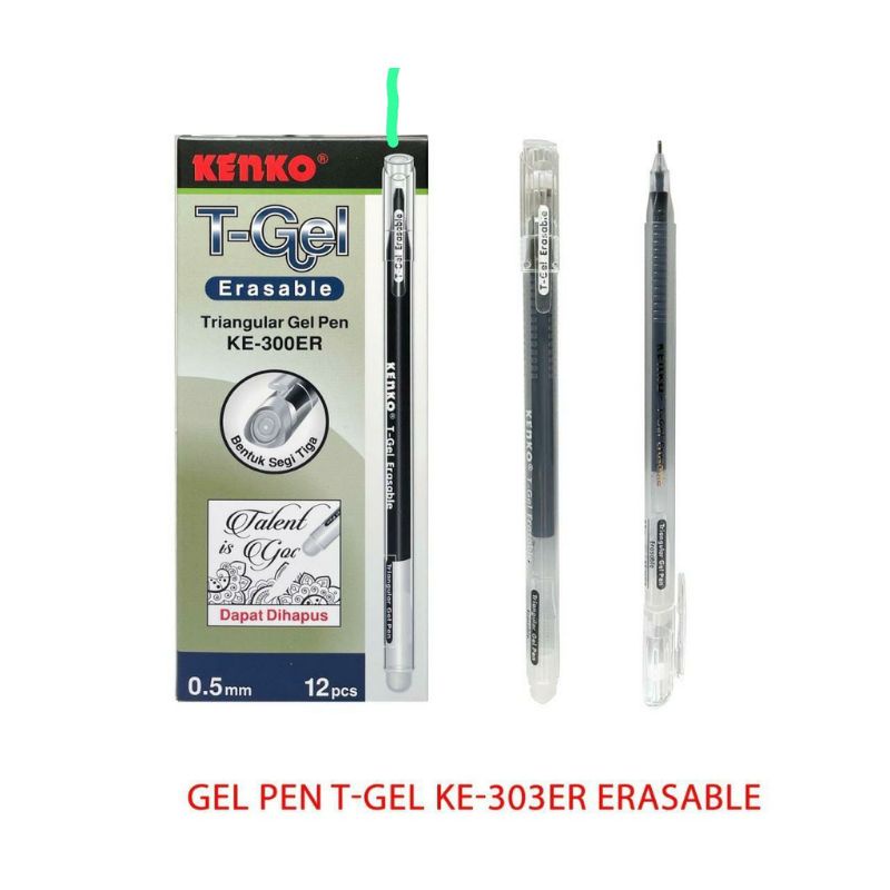 

PRODUK- PULPEN HAPUS KENKO KE-303ER T-GEL ( 1PAK/12PCS ) .