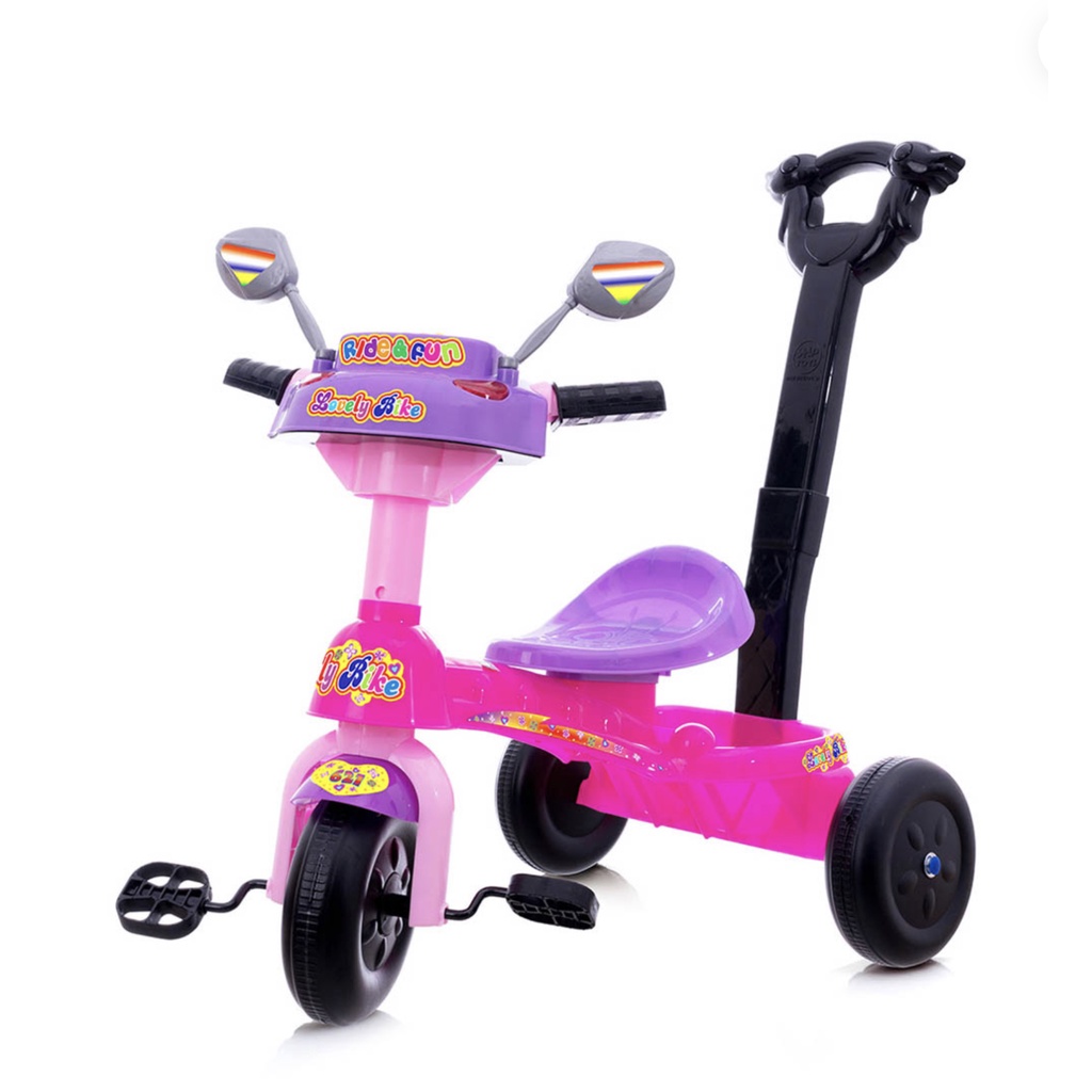 Sepeda Anak Roda 3 Tricycle LB 621 Fungsi Musik Lampu dan Dorongan