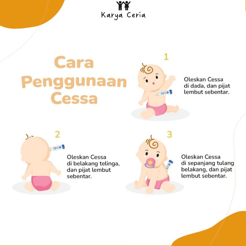 Cessa Kuning Lenire Essential Oil Menenangkan Anak Bayi Rewel Pereda Perut Kembung