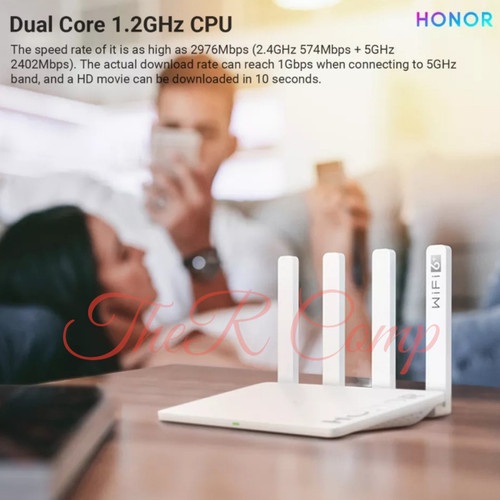 Huawei XD20 HONOR Router 3 Dual Band Wireless WiFi 6 3000Mbps  4 Antena N