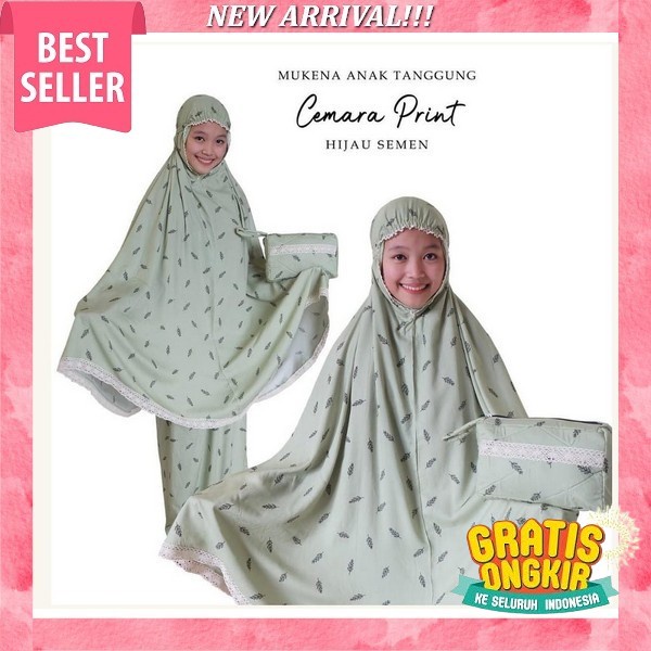 Mukena Anak Usia 8 9 10 11 12 Tahun Katun Rayon Premium Adem Lembut Lucu Model Terbaru Mukenah Anak 