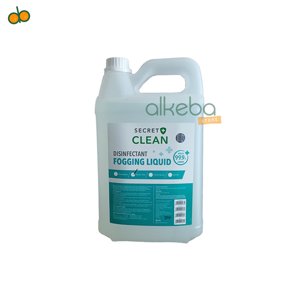 Secret Clean Disinfectant Cairan Fogging Disinfektan 5 L / khusus fog