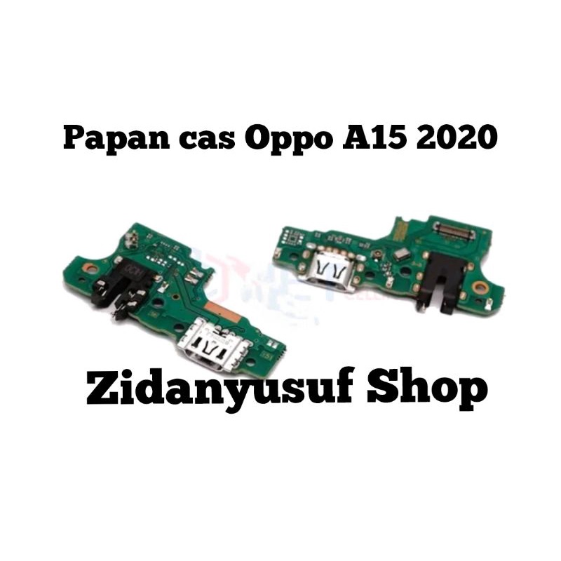 BOARD CHARGER PAPAN CAS OPPO A15 2020 / A15S PCB KONEKTOR CAS PLUG IN MIC