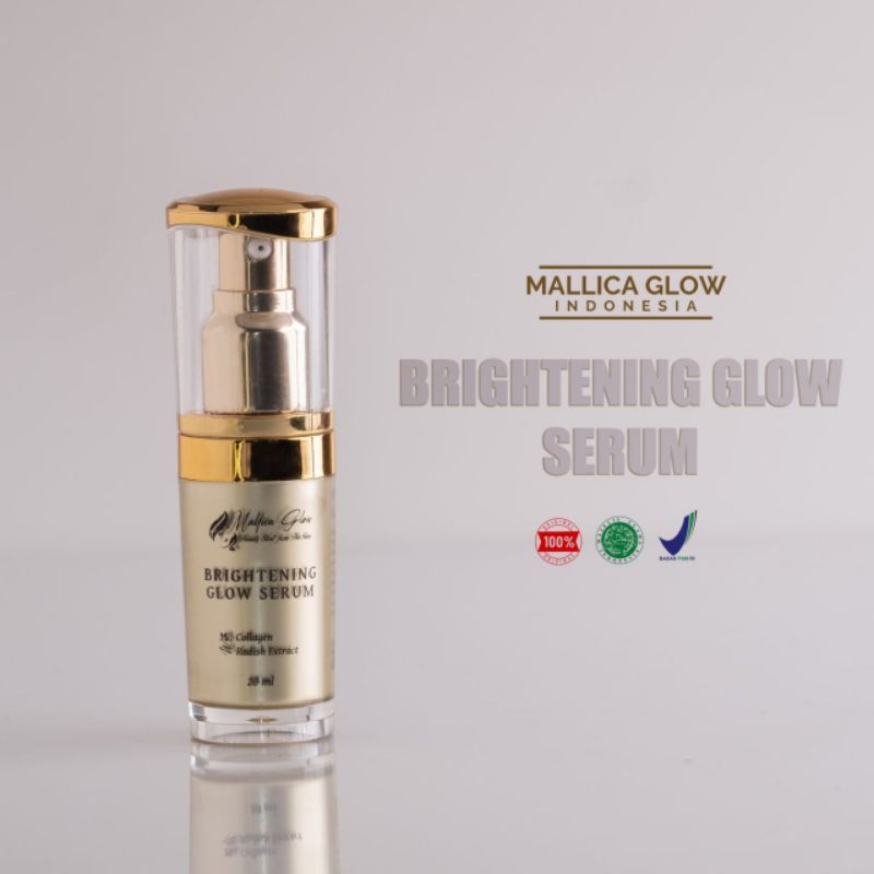 mallica glow brightening glow serum