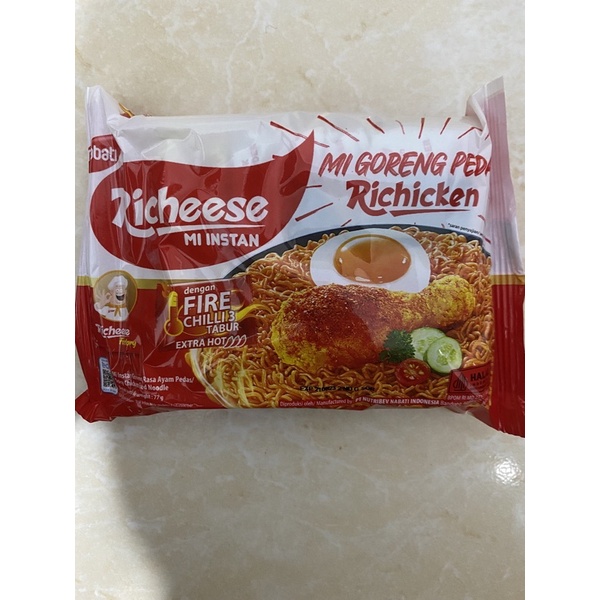 

richeese richicken mie goreng pedas