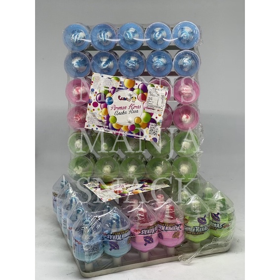 

Permen Keras Dot Aneka Rasa Gasing Warna Warni isi 30 pcs