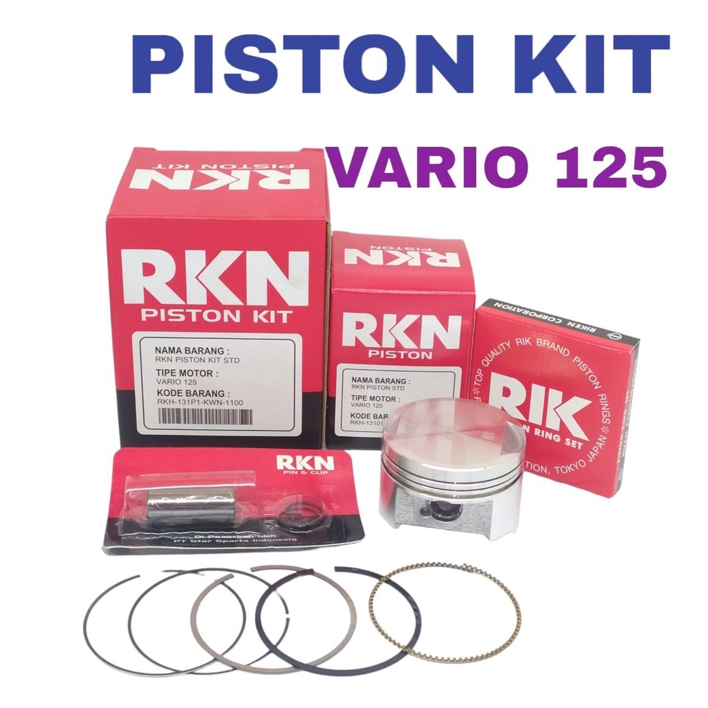 PISTON KIT VARIO 125 STD