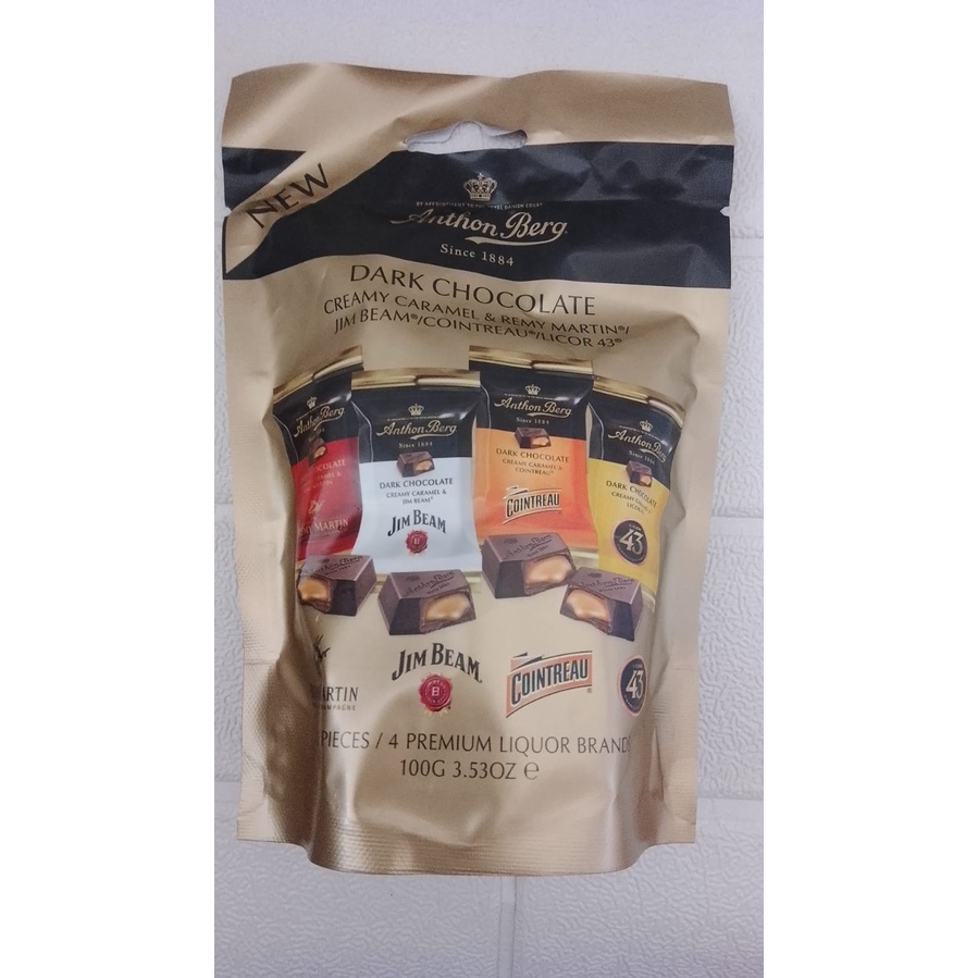 Anthonberg Dark Chocolate Creamy Caramel 100 gr