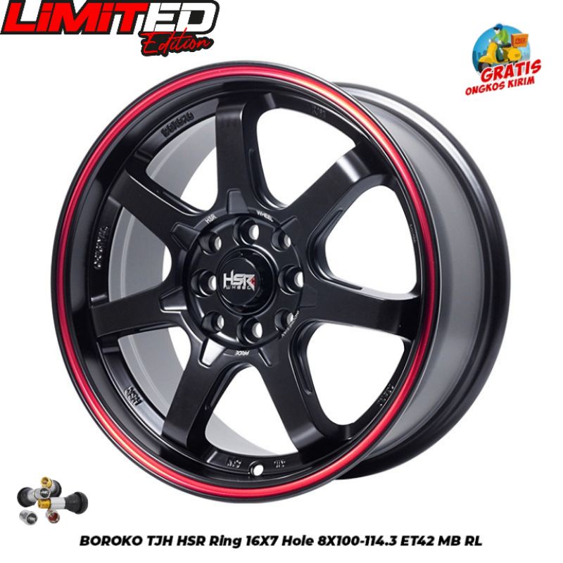 veleg mobil ring 16 velg mobil hsr tjh lebar 7 velg mobil ori ginal velg mobil vios xenia etios velg