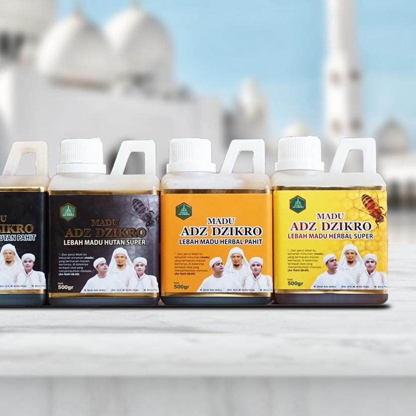 

Terbaru | BMH|KEMASAN BARU Asli 100% Madu Adz Dzikro Super + Brosur Adz Dzikro Asli Majelis Az Zikra