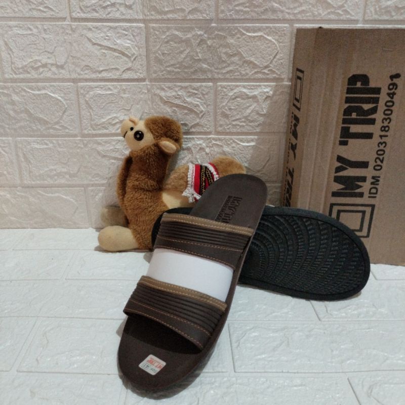 SANDAL COWOK DEWASA MY TRIP SELOP BAN DUA TRENDY MURAH BERKUALITAS