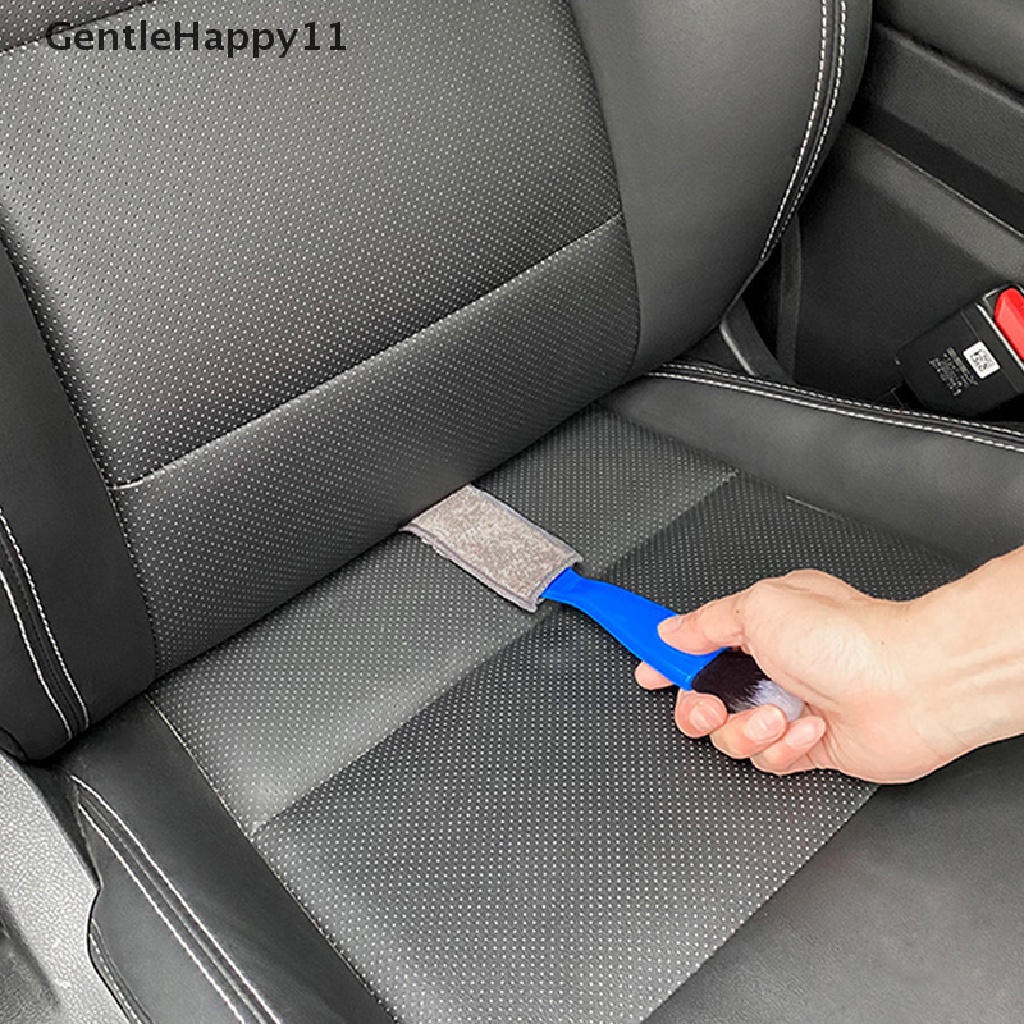 Gentlehappy Car Detailing Brush Alat Pembersih Mobil Outlet Udara Ac Pembersih Penghilang Debu Soft Brush Dashboard Keyboard Alat Sweeping Debu Aksesoris Mobil id