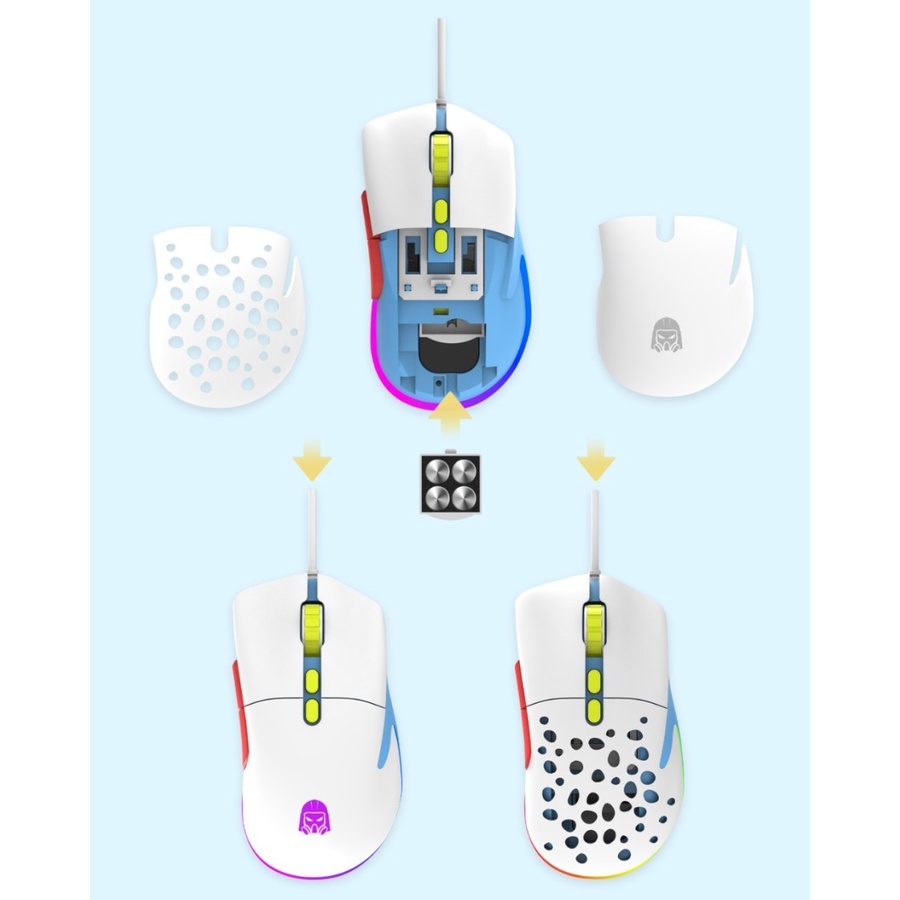 Digital Alliance Mouse Luna Sport RGB Gaming Mouse NAMPOLL
