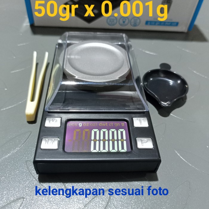 Timbangan Timbangan Analitik Digital 50G X 0.001G