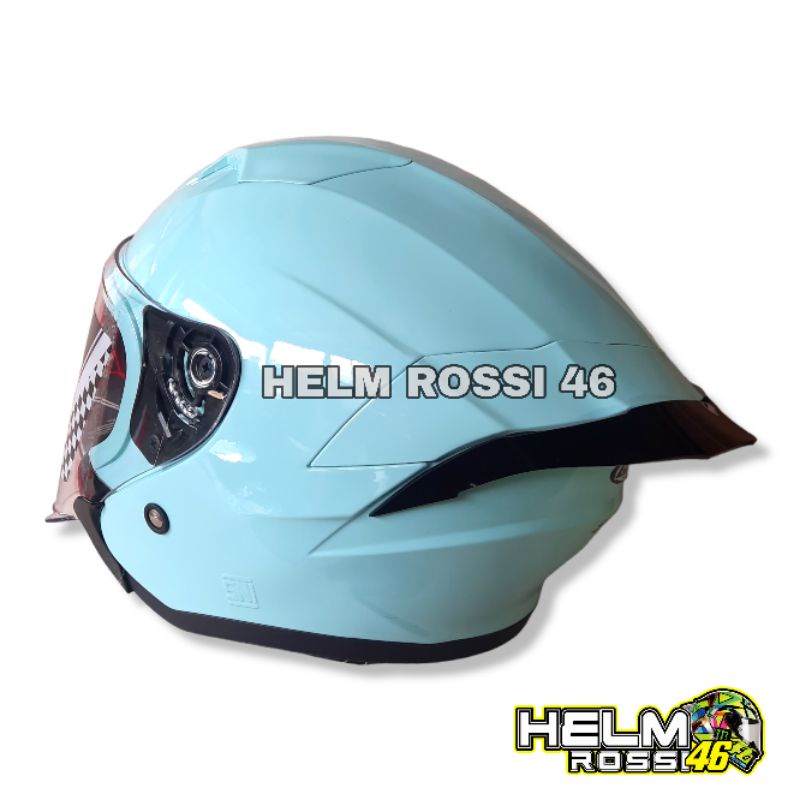 HELM GIFT SARGON EASY TOSCA rep NJS KAIROZ + Visor FLAT Venom + Spoiler