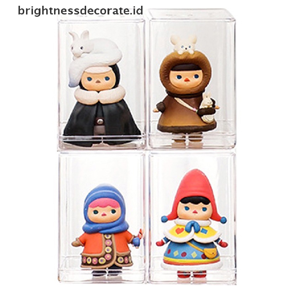 [Birth] Action Figure Kotak Penyimpanan Boneka Lemari Pajangan PS blind Box Showcase Collectible Model Kerajinan Mainan Organizer [ID]