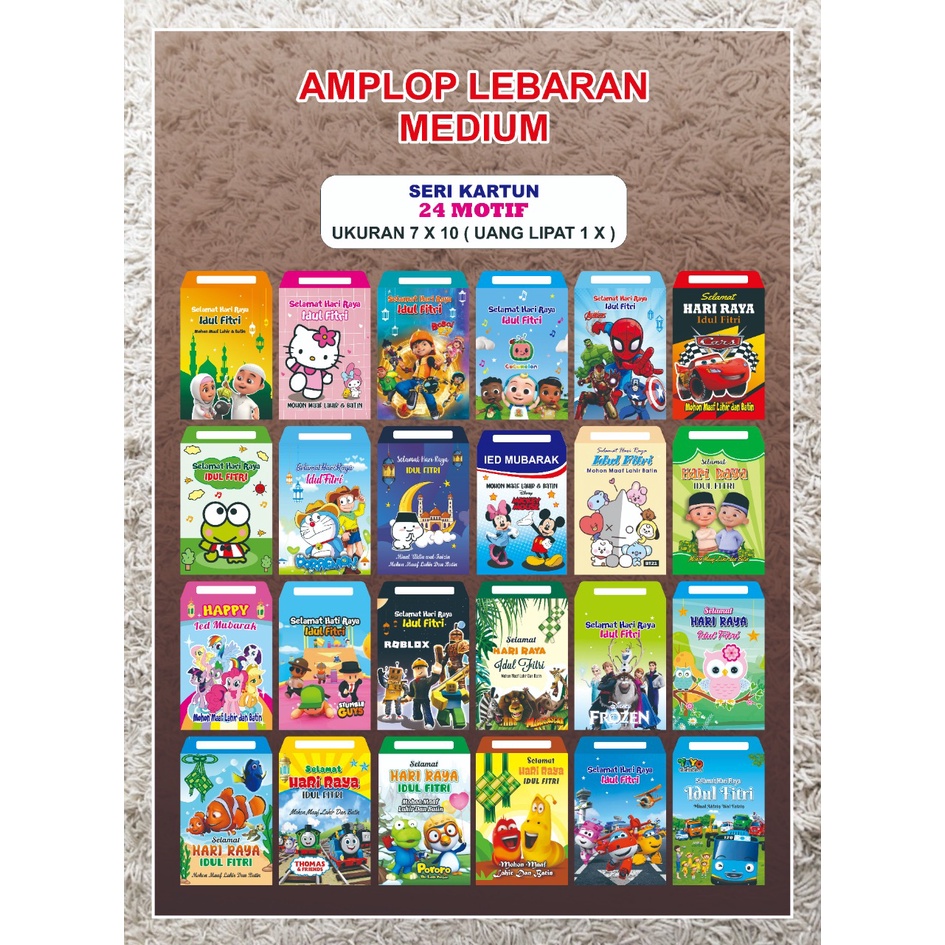 

ETALASE GROSIR AMPLOP LEBARAN MEDIUM ISI 100PACK