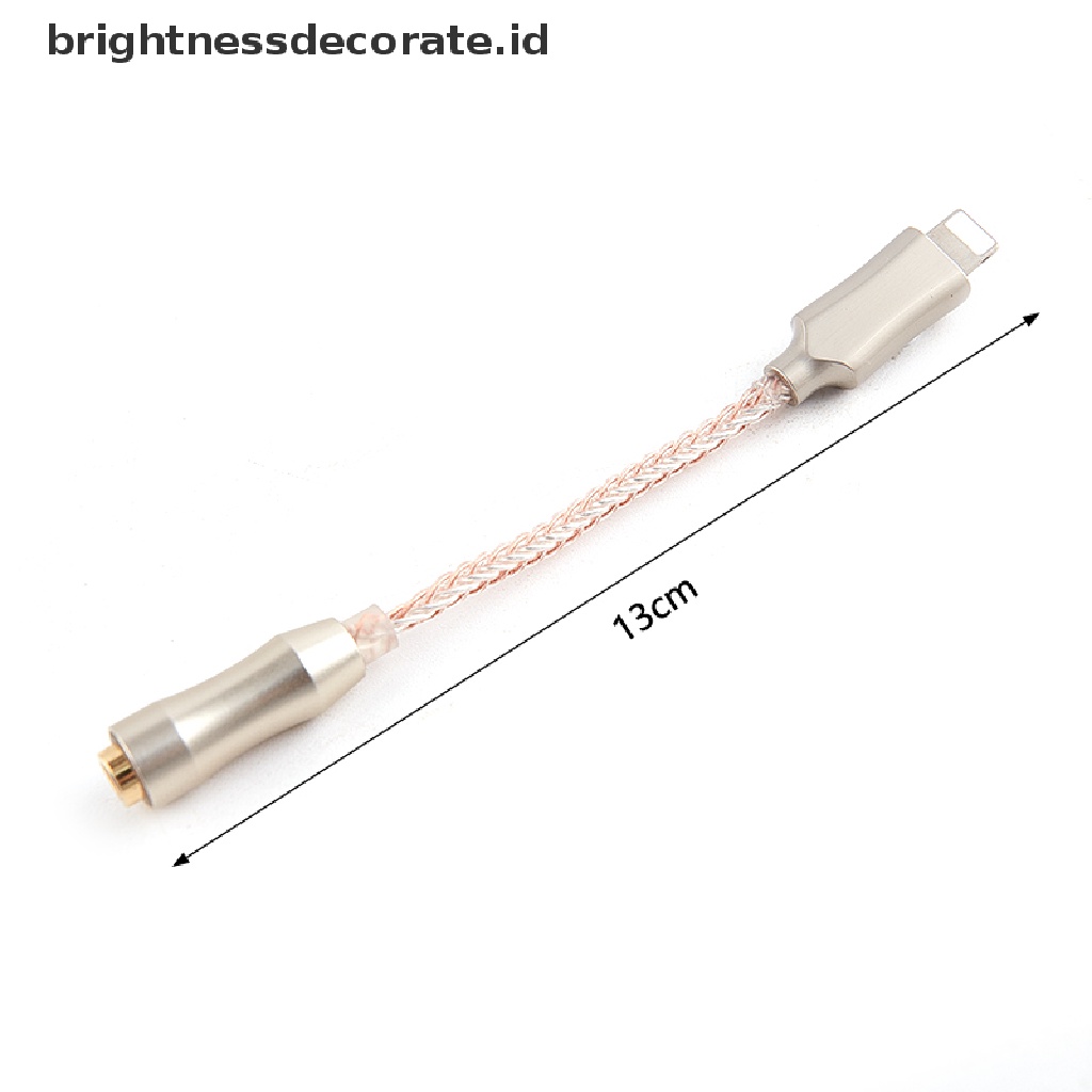 [Birth] Lightning Ke 3.5mm DAC Earphone Amplifie Digital Decoder Aux Audio Hifi Adapter [ID]