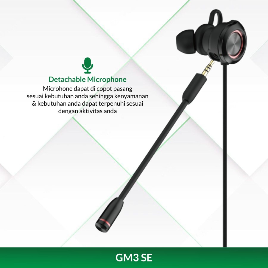 Earphone Gaming Edifier GM3SE With Detachable Mic