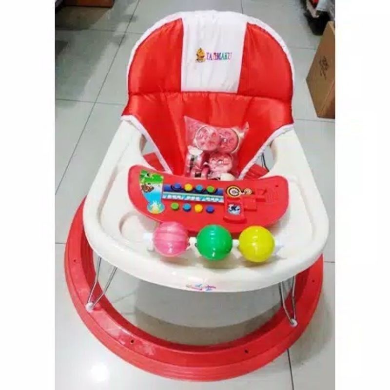 Baby Walker Tajimaku 307K Ada Musik Alat Bantu Jalan Bayi
