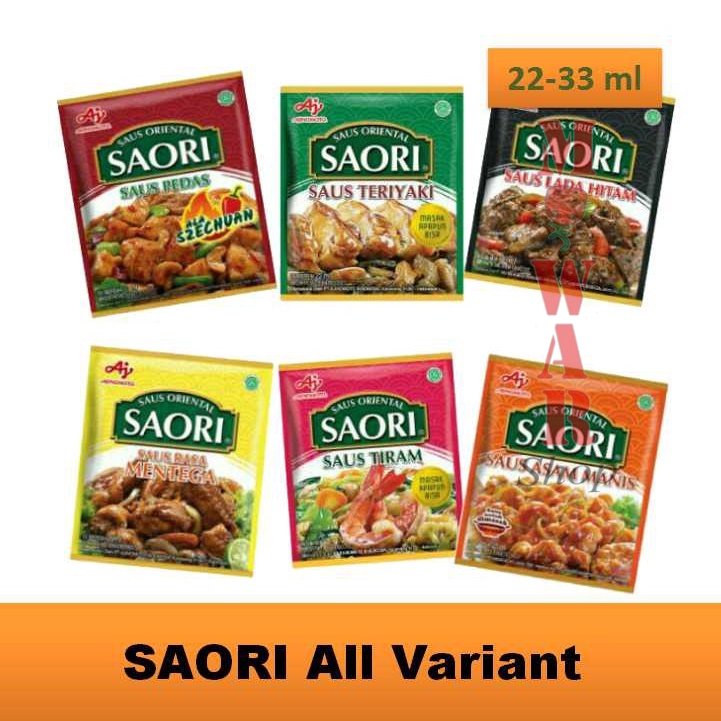 

Saus Oriental Saori Saus Tiram 23ml