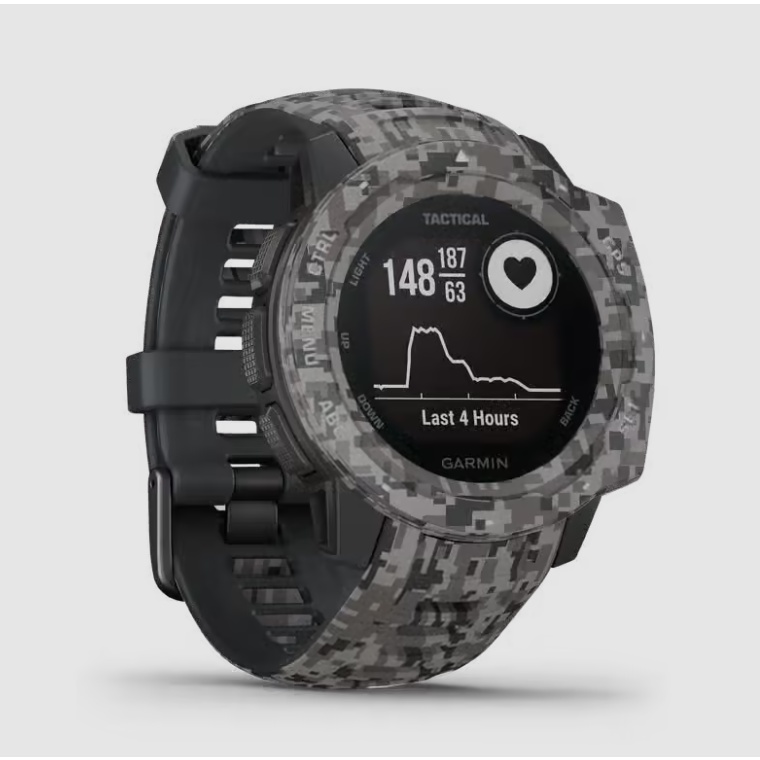 GARMIN Jam Tangan Pria Instinct Tactical Sport Pria GPS - Garansi Resmi