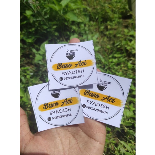 

stiker untuk makanan bisa req