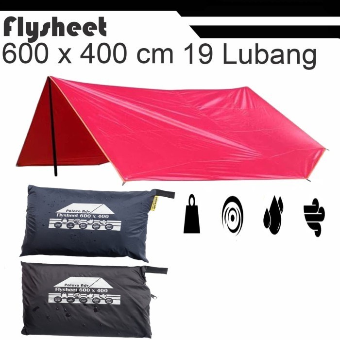 FLYSHEET TENDA 6 X 4 M