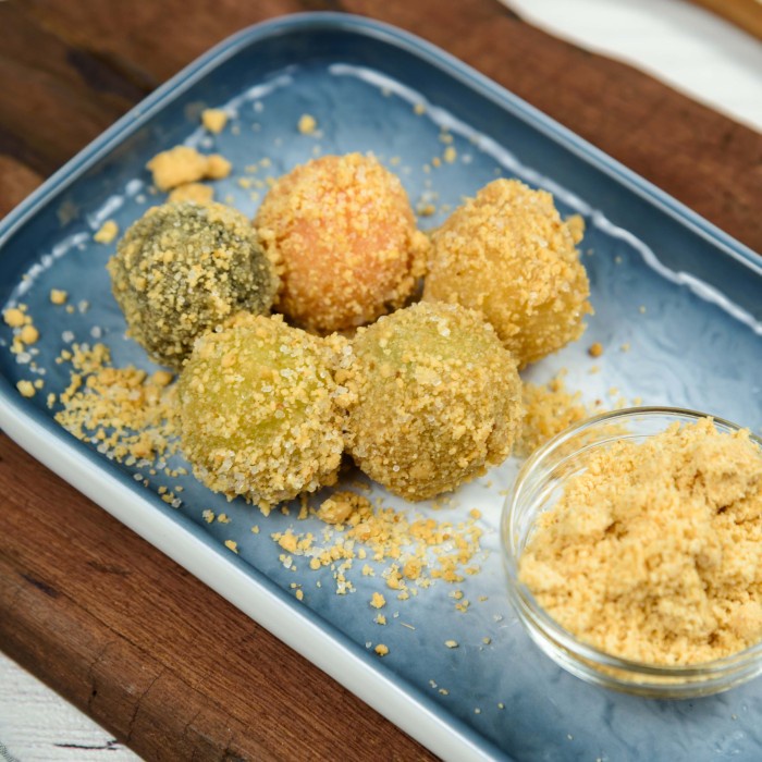 

Mochi Ronde isi Mix + Ronde Kecil - cemilan snack dessert frozen