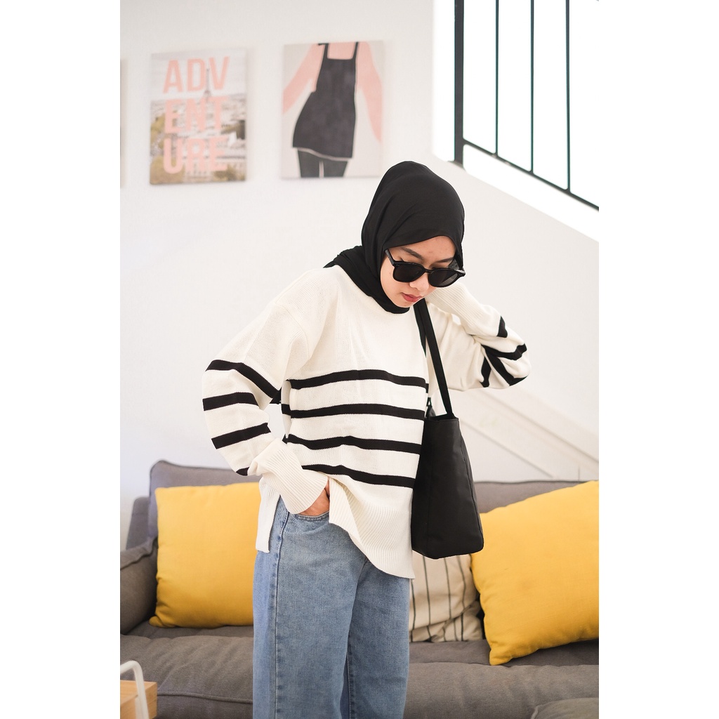 Hprojects - Madeleine Stripe Knit (Sweater Knit)