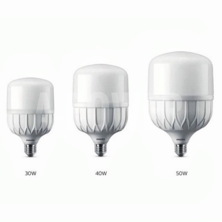 Philips - Lampu LED Bulb/Bohlam 30W, 40W, 50W (Putih)