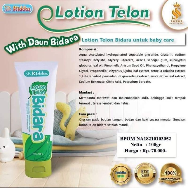 Lotion Telon Bidara Sr12 Minyak Telon Menghangatkan Original Bpom Halal