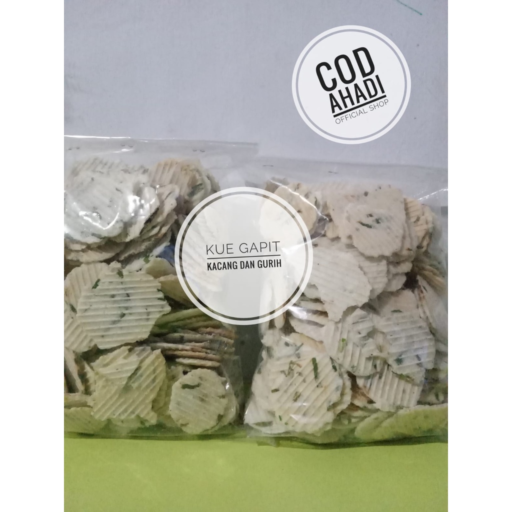 PROMO  Kue Gapit kacang Kue Gapit Gurih Khas Cirebon Kue Gapit Manis Kecimpring Mentah Kecimpring Ka