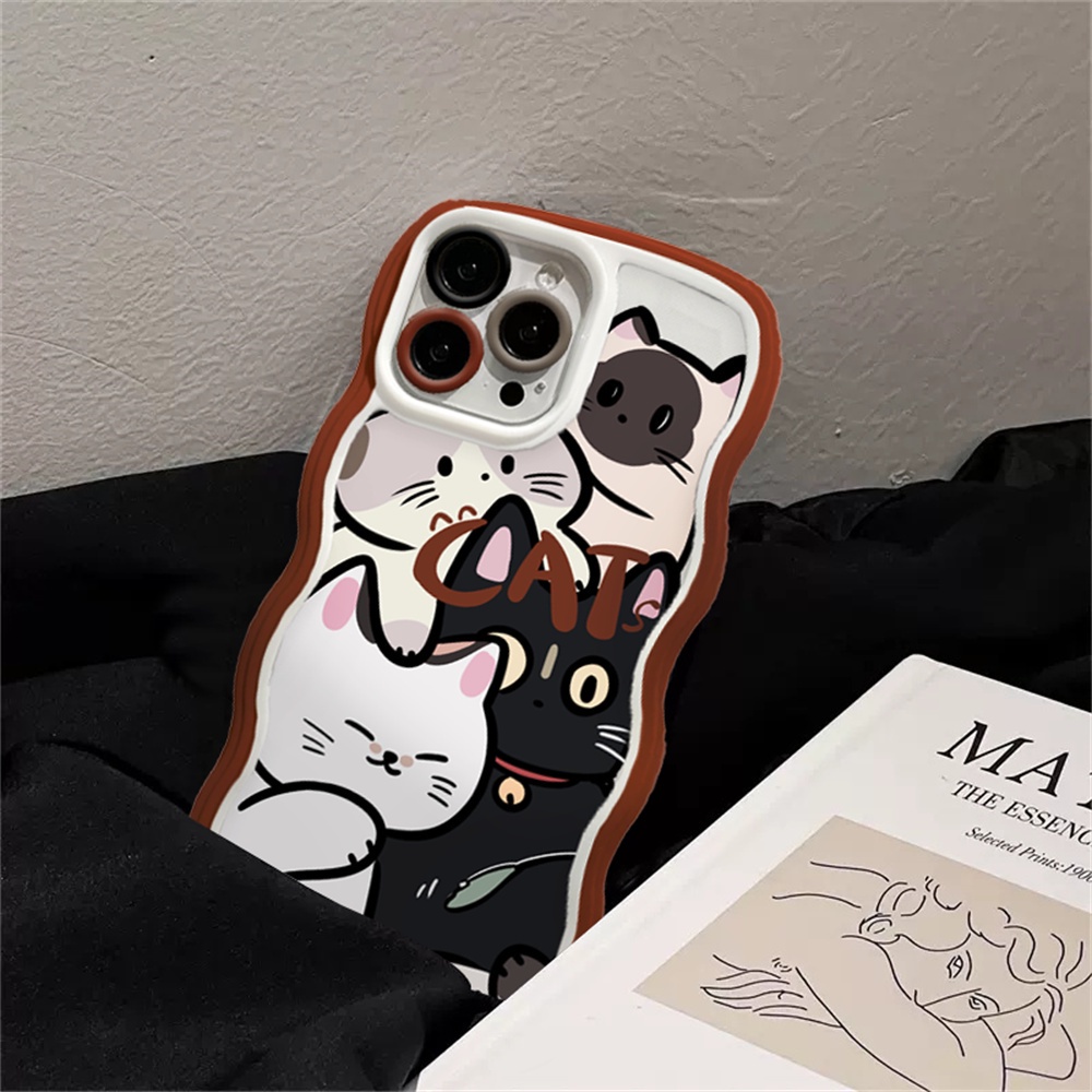 Casing Kucing Baru Untuk Redmi Note 11 Pro 11S Redmi 10C 10A 9C 9T 9A Note10 5G Note 10S Note9 Note8 Note 8 Pro Note7 Poco M3 X3 Pro NFC Kucing Lucu Lembut Silicone Phone Case Cover