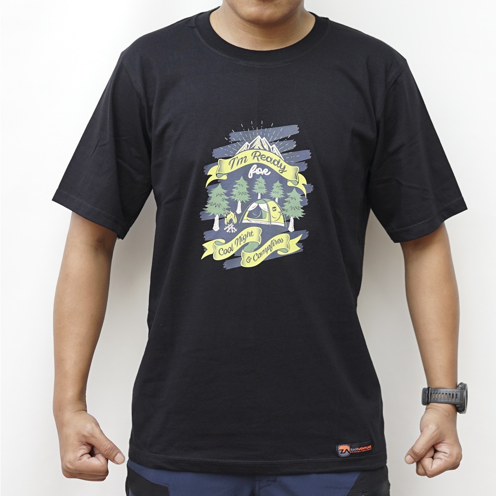 kaos tshirt tema adventure hiking zarventure 1017