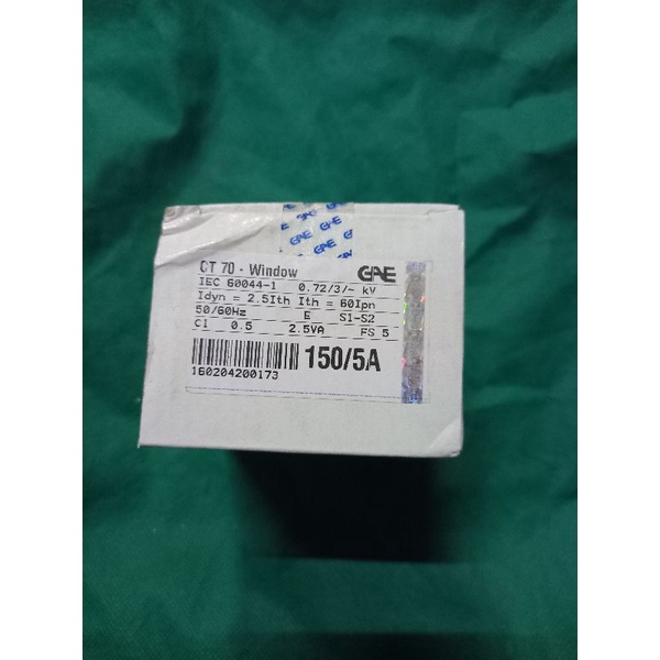 Current.Transformer.CT.150/5A.CT70.GAE