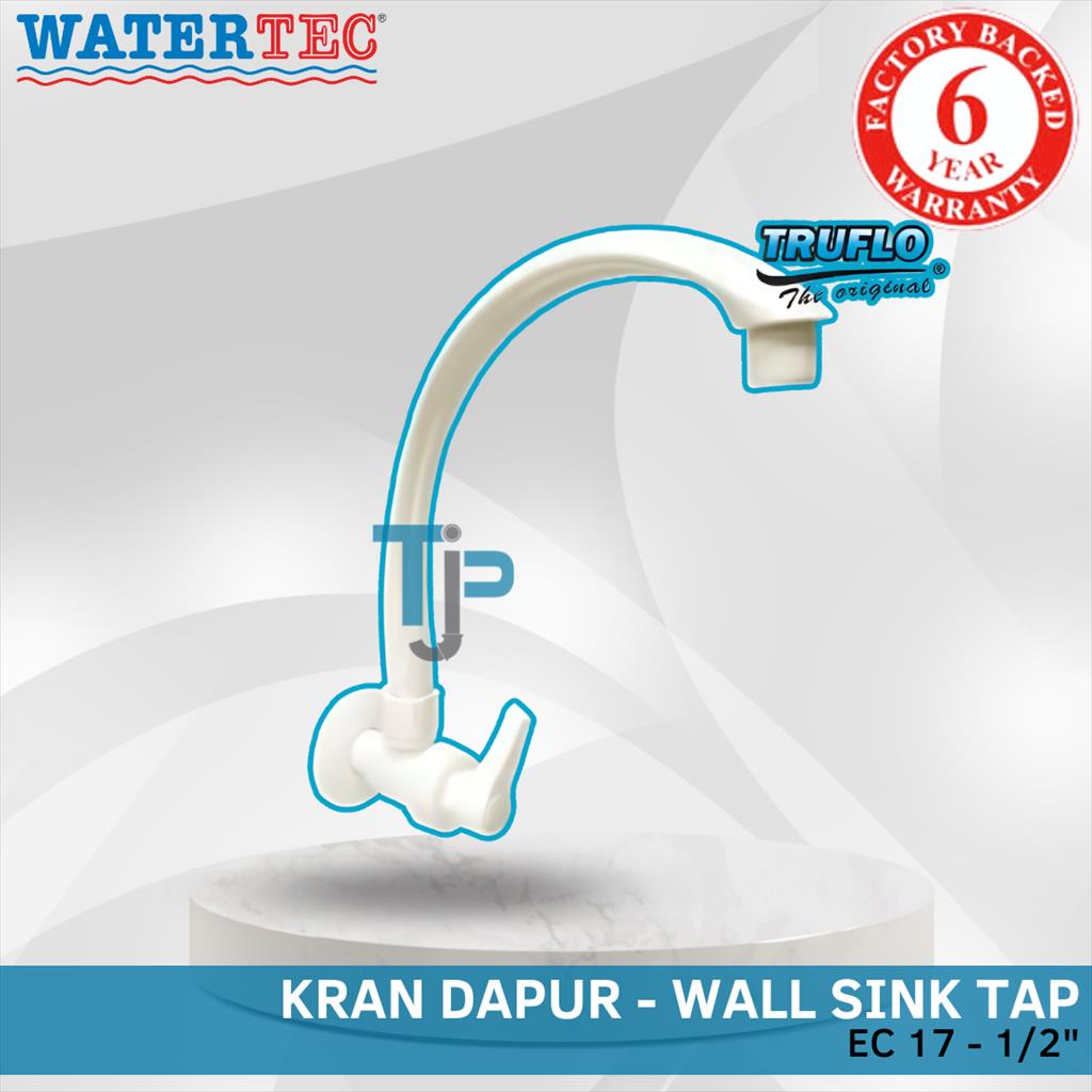 WATERTEC - TRUFLO KRAN DAPUR PP WALL SINK TAP - EC17
