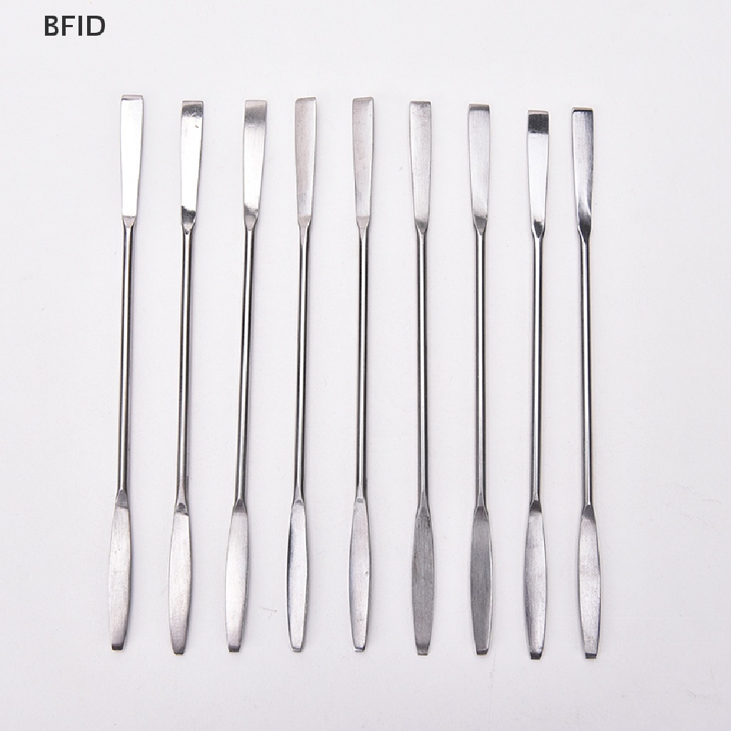 [BFID] 1pcs Wanita Stainless Steel Nail Art Makeup Palette Spatula Nada Batang Alat Kecantikan [ID]