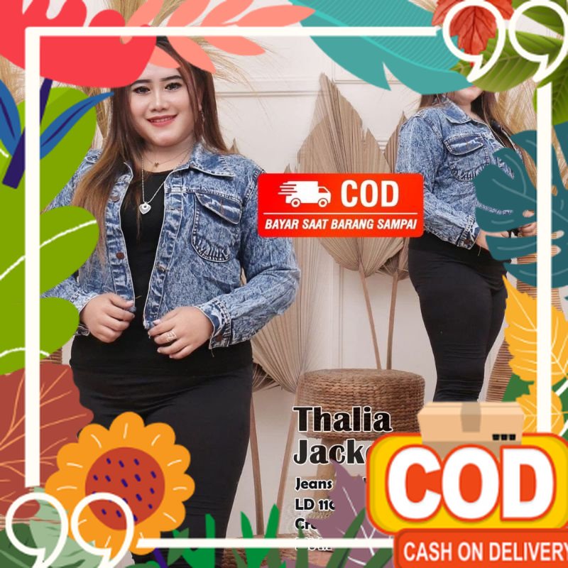 Model Barru / JAKET CROP JUMBO JEANS DENIM WANITA JAKET CEWEK TERBARU MURAH JAKET JINS CROP OVERSIZE