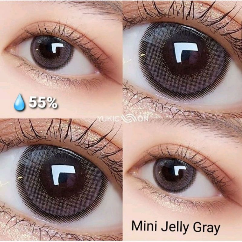 SOFTLENS MINI JELLY BROWN NORMAL MINUS s.d-6.00