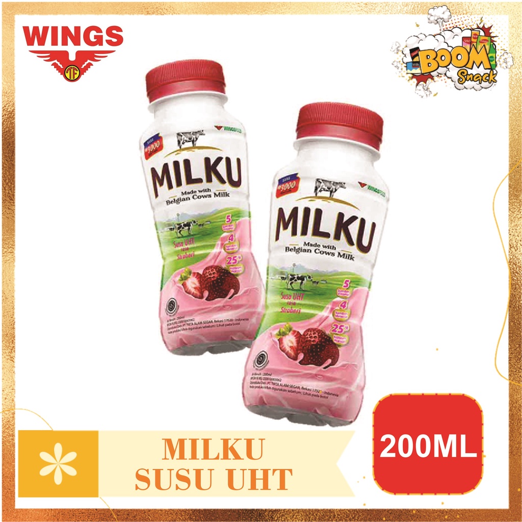 PCS - Milku Susu UHT Kemasan 200Ml