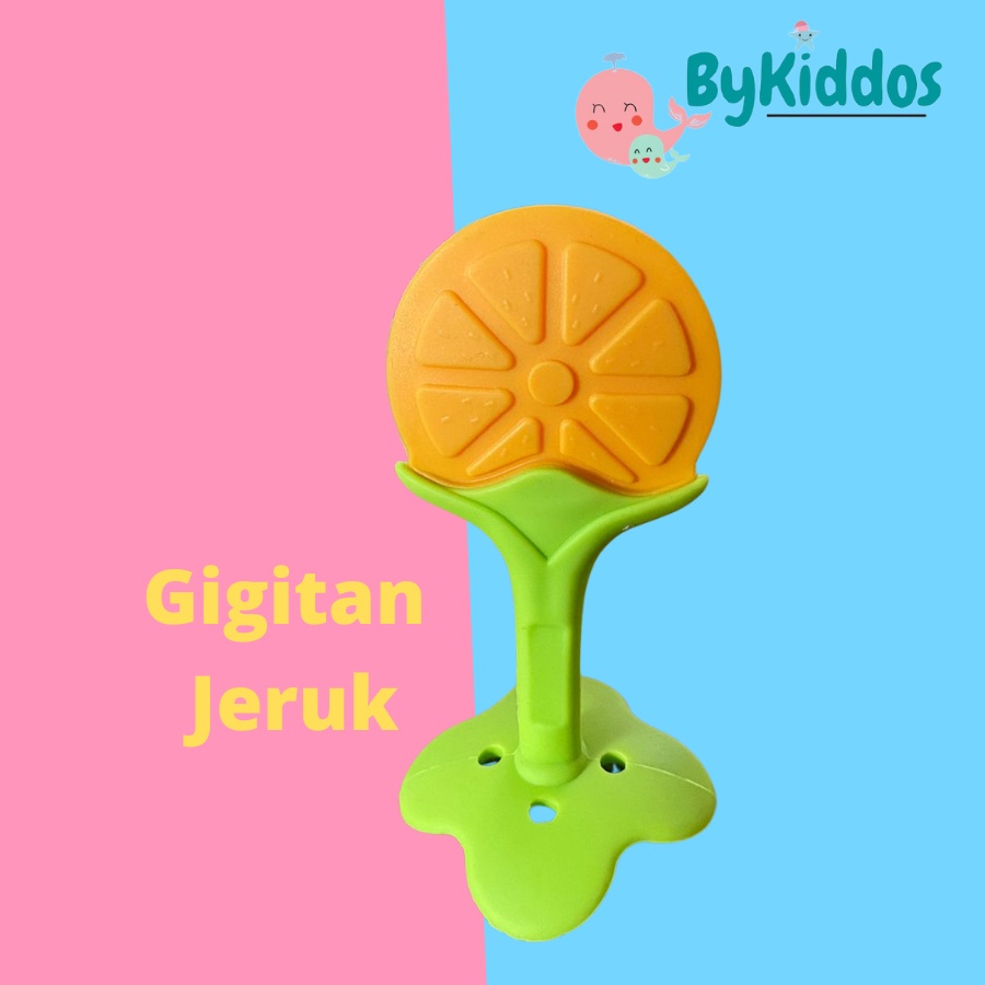 ByKiddos - Gigitan Bayi Bentuk Pisang / Sikat Gigi Bayi Murah Empuk Best Seller
