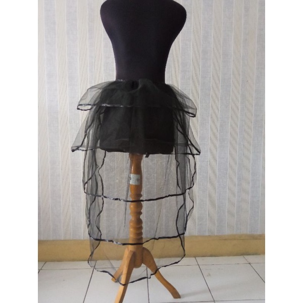 Halloween tulle black skirt