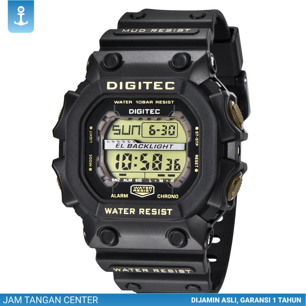 DIGITEC Jam Tangan Digital Sport DG-5012T Original Watch